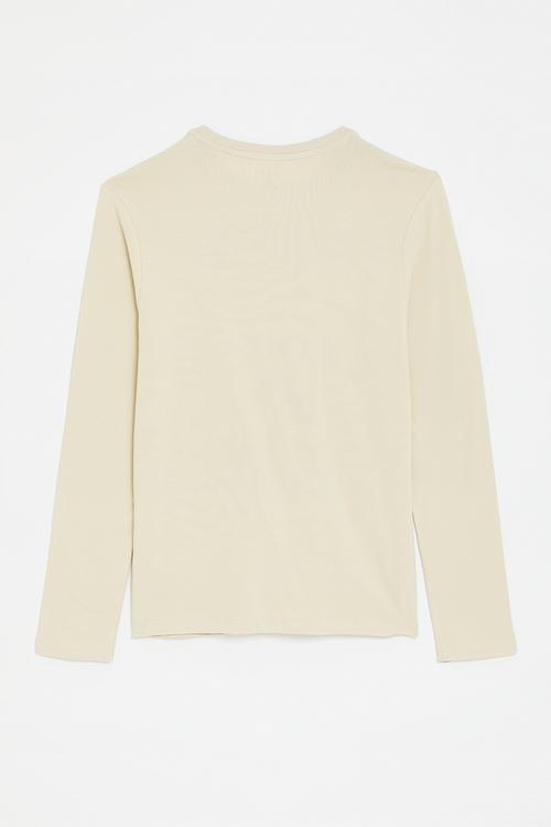 MIA LS TEE - PUTTY