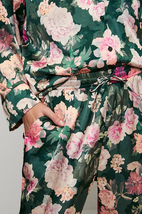Jade trousers - green print