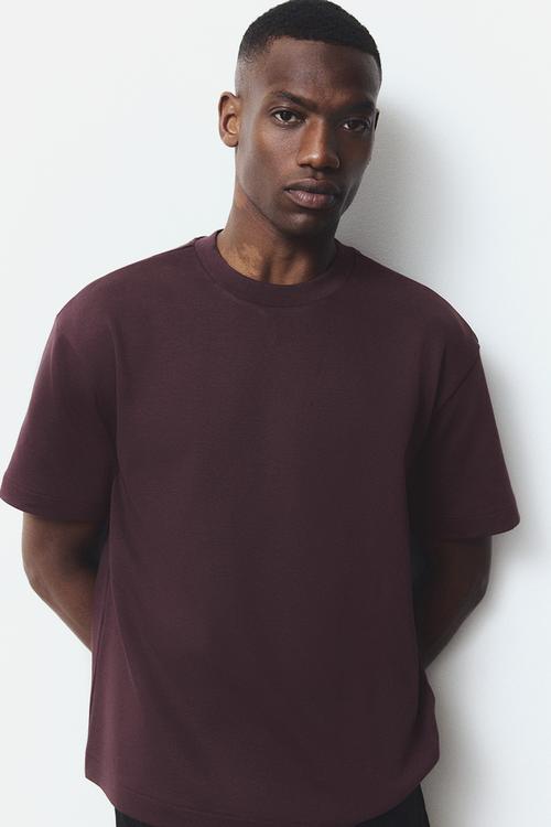 Loose fit T-shirt - purple