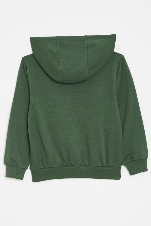 Nike sportswear club french terry hoodie - fir