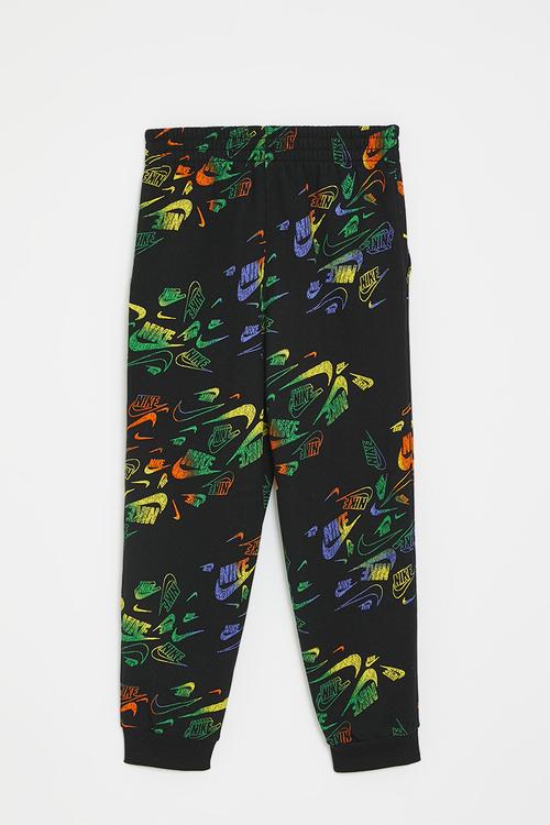 Nike all-over print reveal joggers - black