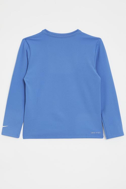 Nike multi long sleeve top - light photo blue
