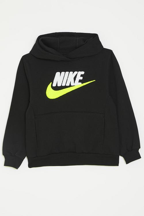 Nike 1/4 zip long sleeve top - black