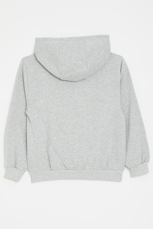 Nike club chenille pullover hoodie - light smoke gray heather