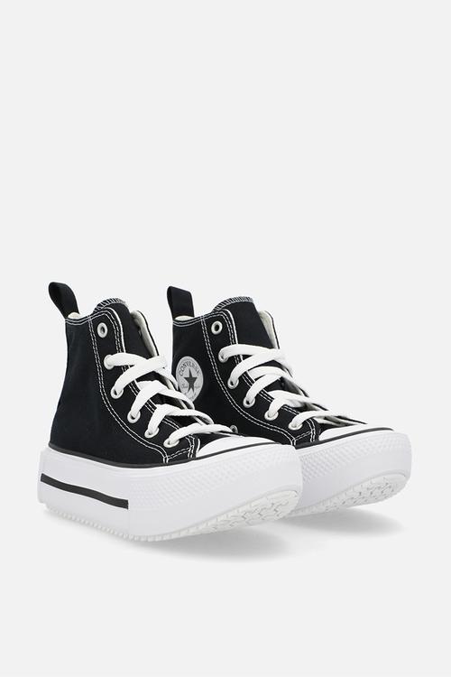 Chuck Taylor All Star Lift Double Stack - Black/White/Egret