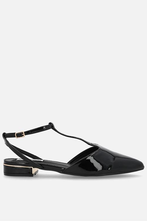 Ola ankle strap pump - black