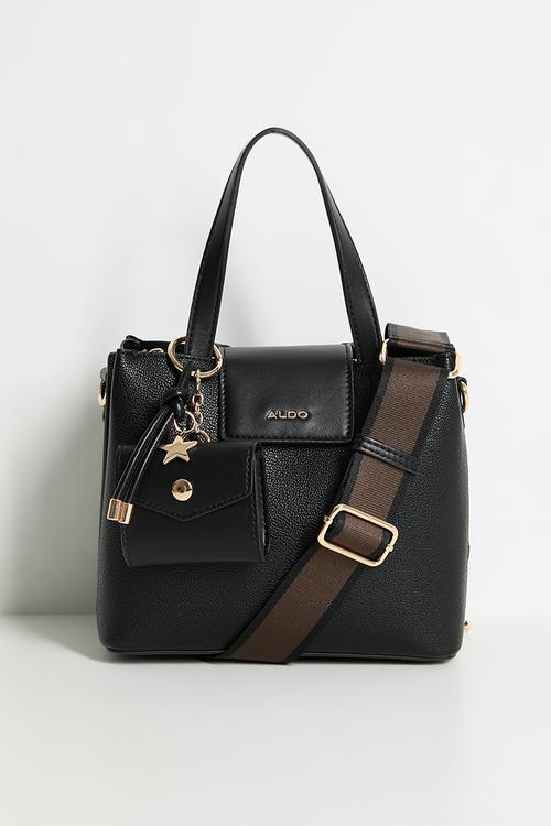 Caliora Black Shoulder Bag