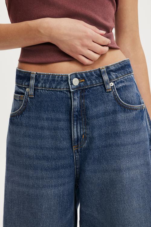 Barrel jean - scorpio blue seam