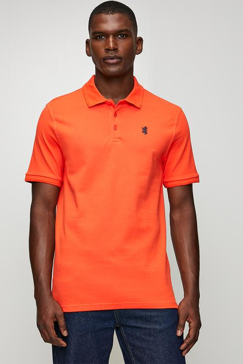 Austyn Pique Golfer - Orange