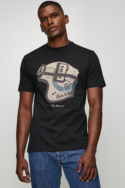 Born to Ride Tee Shirt - Black