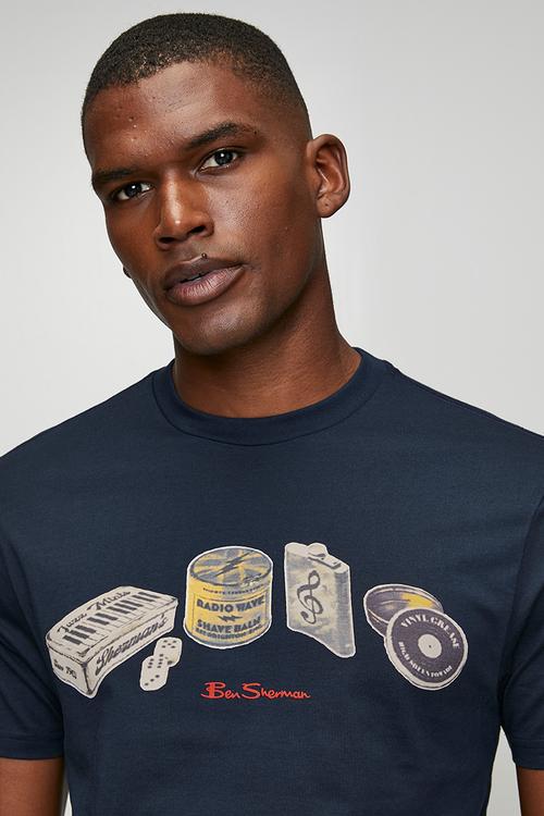 Beats & Blades Tee-shirt - Navy