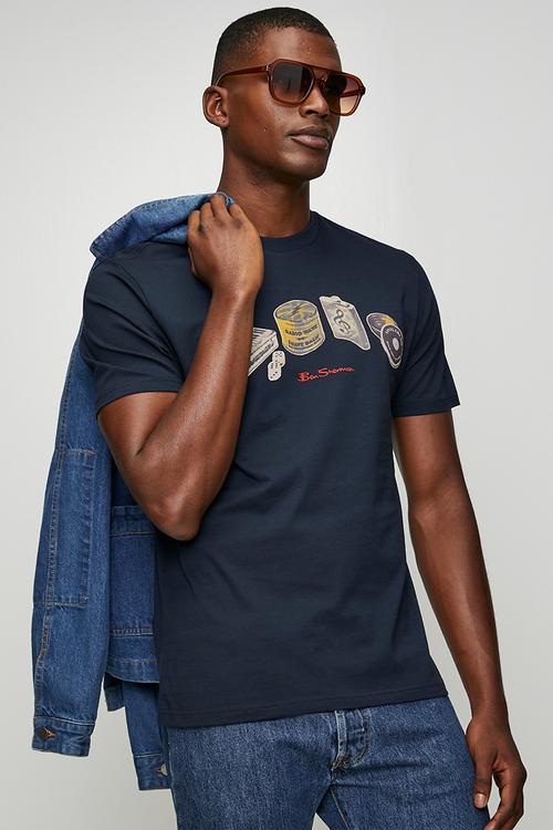 Beats & Blades Tee-shirt - Navy