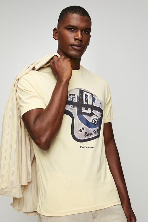 Born to Ride Tee Shirt - Wax Paper