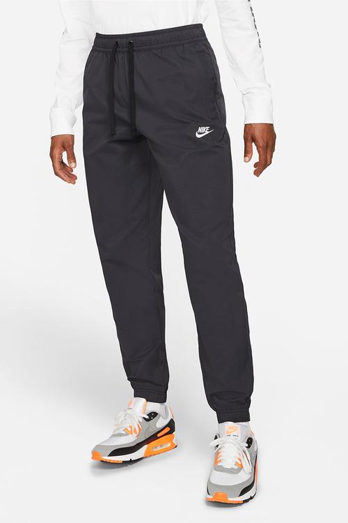 NSW Woven Unlined Cuffed Track Pants  - Black / White