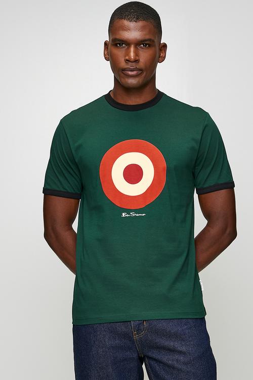 Target T-Shirt - Moss Agate