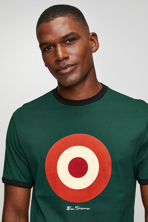 Target T-Shirt - Moss Agate