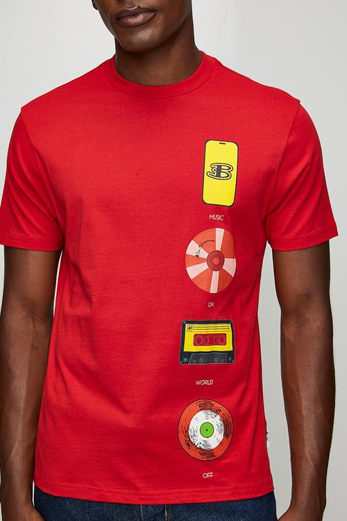 Music Innovation T-shirt - Red