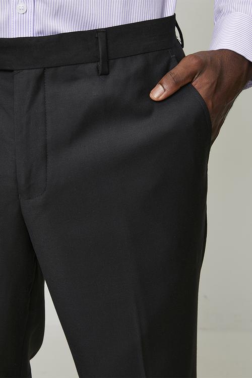 Bradley Custom Fit Trouser - Black