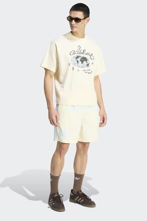 Originals One World Graphic Tee - Cream White