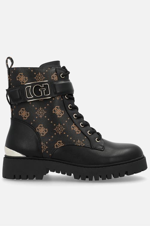 Soft tamara lace-up - black
