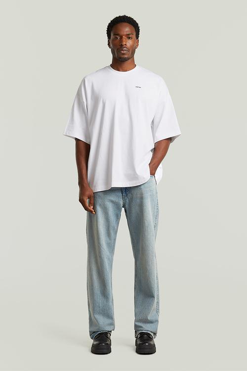 Heavy Jersey Oversized R T - White