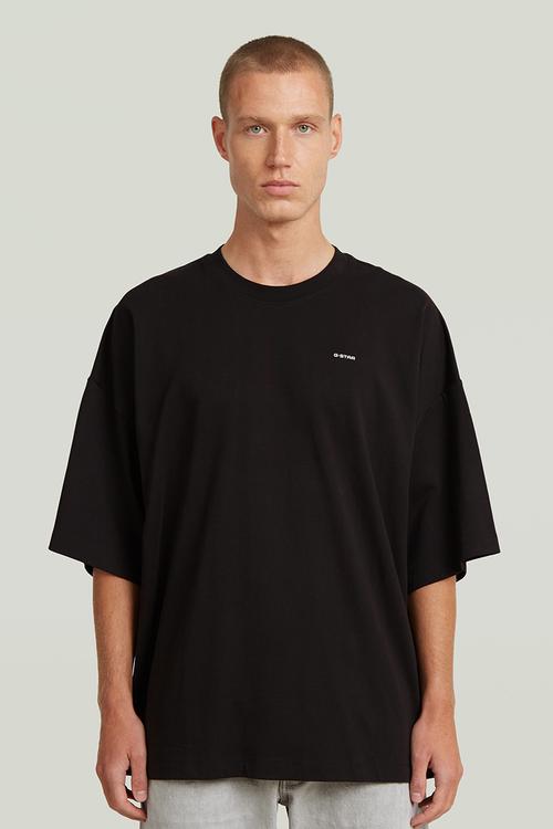 Heavy Jersey Oversized R T - Dk Black