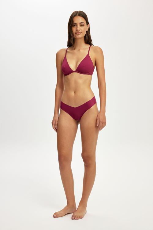 The Invisible G String Brief - Crushed Berry
