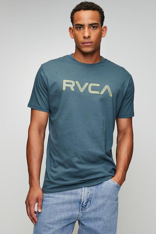 Big stitch short sleeve - duck blue