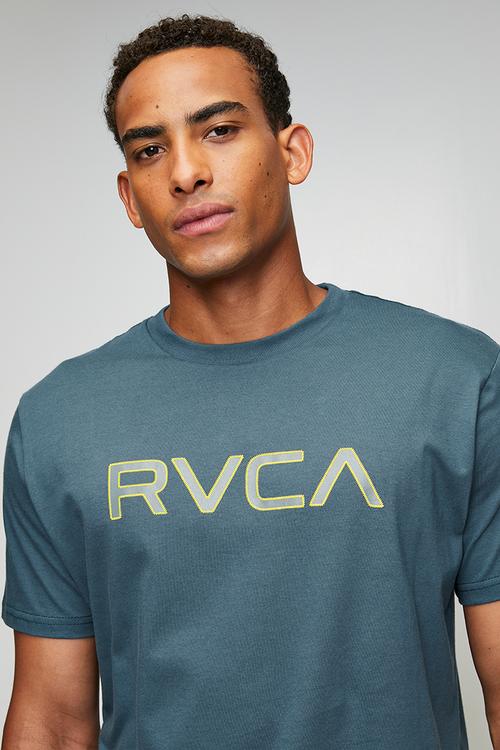 Big stitch short sleeve - duck blue