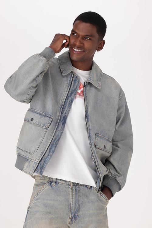 Graphic Crewneck Tee Za Coastal Filled B
