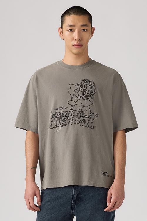 HALF SLEEVE TEE - FIELD TRIP ROSE SMOKED PEARL