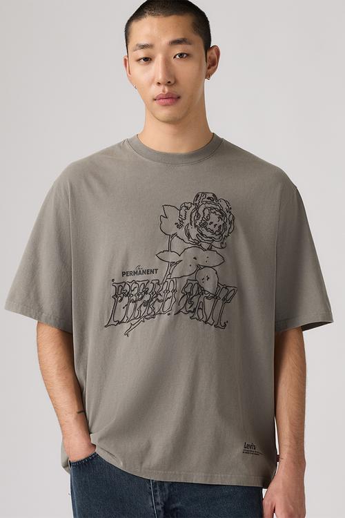 HALF SLEEVE TEE - FIELD TRIP ROSE SMOKED PEARL