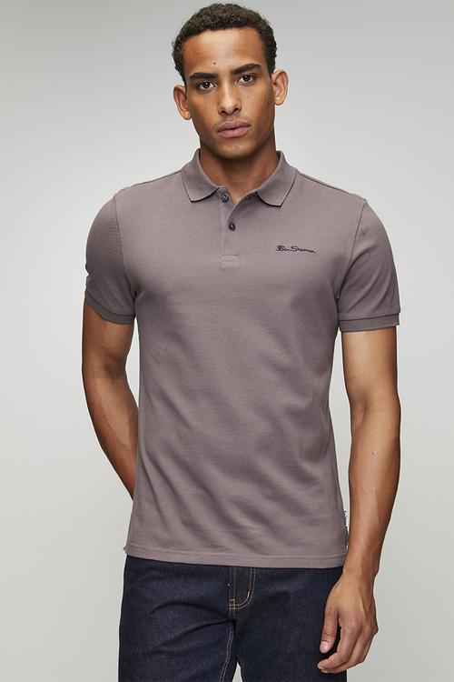Ben Polo Short Sleeve - Cocoa Powder