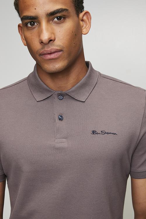 Ben Polo Short Sleeve - Cocoa Powder