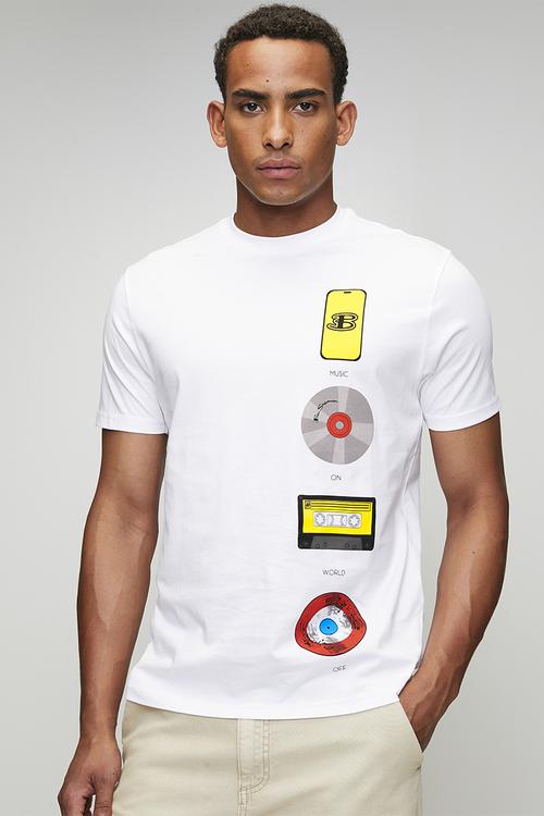 Music Innovation Tee Shirt - White