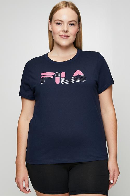 Plus Clarissa T-Shirt - Fila Blue