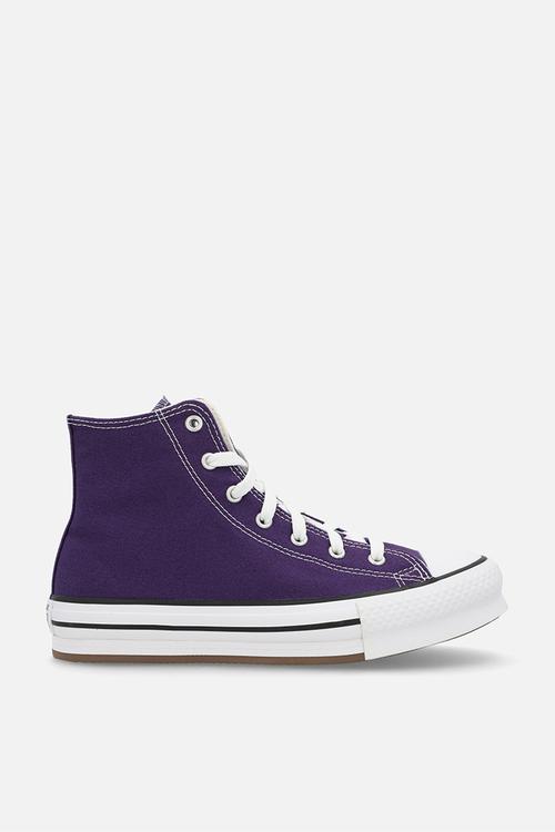 Chuck Taylor All Star Eva Lift Canvas Platform - Blackberry Jam/White/Egret