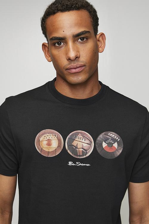 3 Ball 260g Tee-Shirt - Black