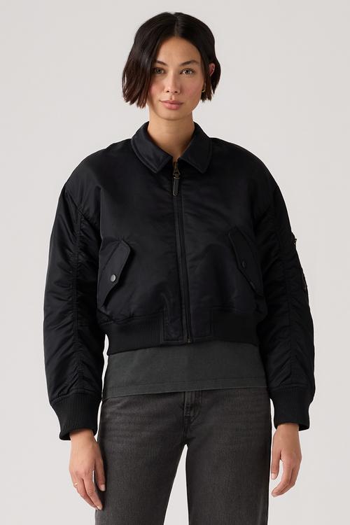 Bowie crop bomber - black