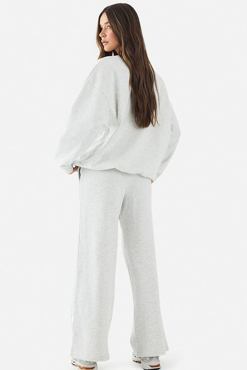 Dsgn studio embroidered straight leg jogger - ash grey