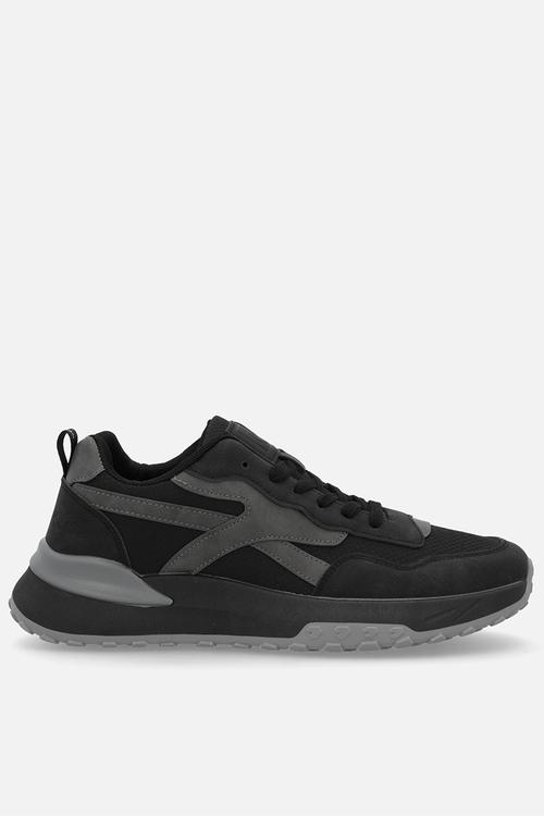 Fox Casual Lace Up - Black/Grey