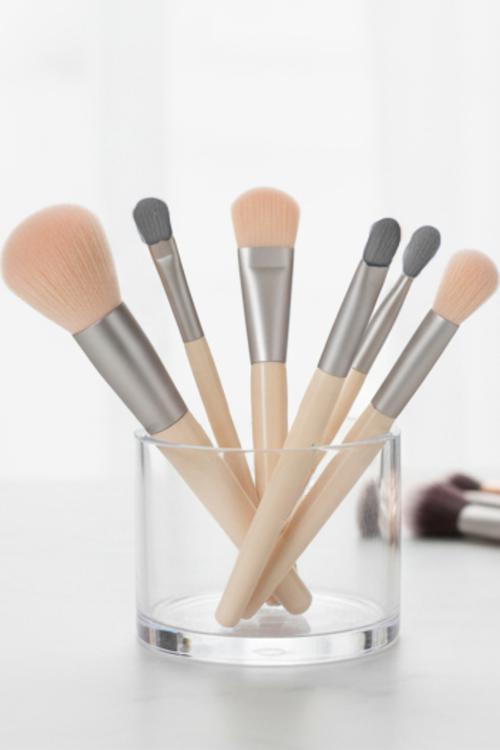 Make Up Brush 12 Piece Set - Beige