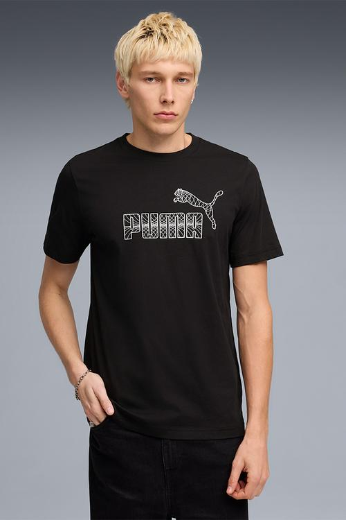 GRAPHIC Puma Wording Tee - Emerald Ice