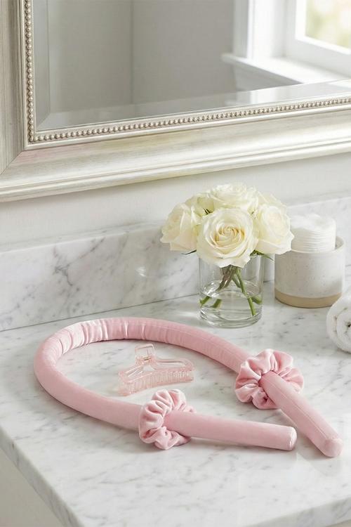Heatless Curling Set 4 in 1 - Soft Pink