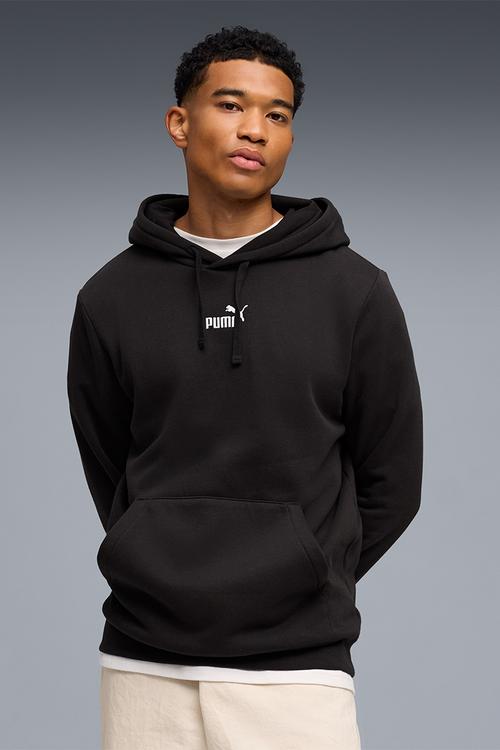 ESS Small No.1 Logo centered Hoodie FL - PUMA Black