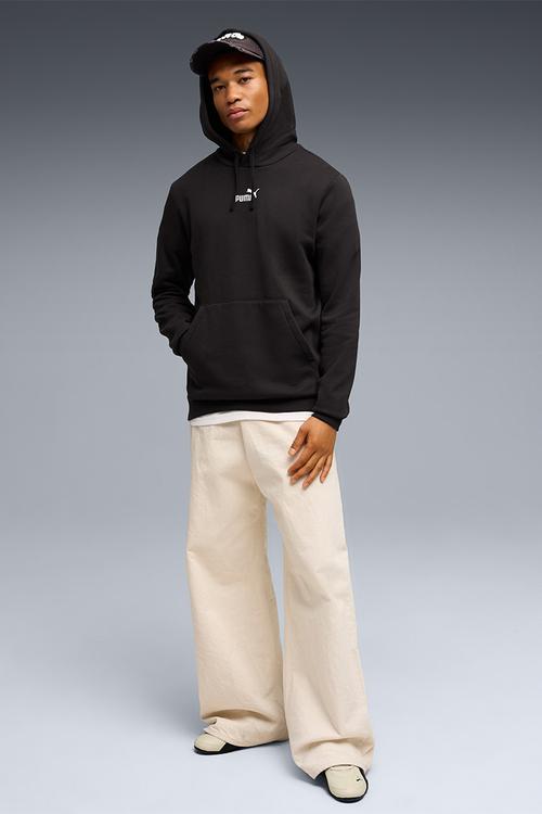 ESS Small No.1 Logo centered Hoodie FL - PUMA Black