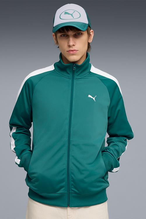ESS T7 Poly Track Jacket - Emerald Ice