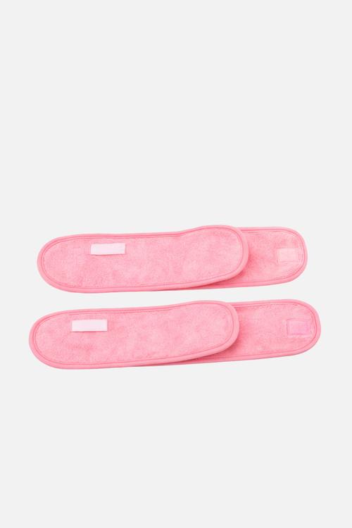 Adjustable Headband 2 Piece Set - Pink