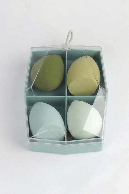 Make Up Blender 4 Piece Set - Green