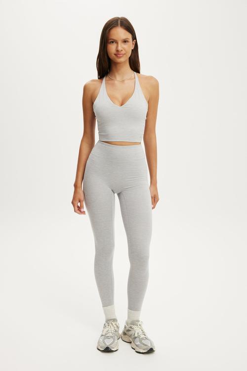 Ultra Soft Contour Tight - Light Grey Marle